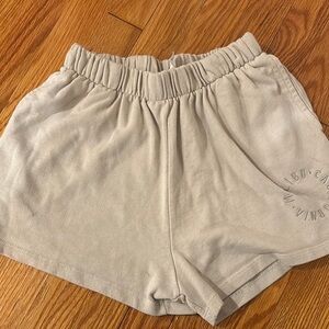 Garage Tan Sweat Fleece Malibu California Shorts.